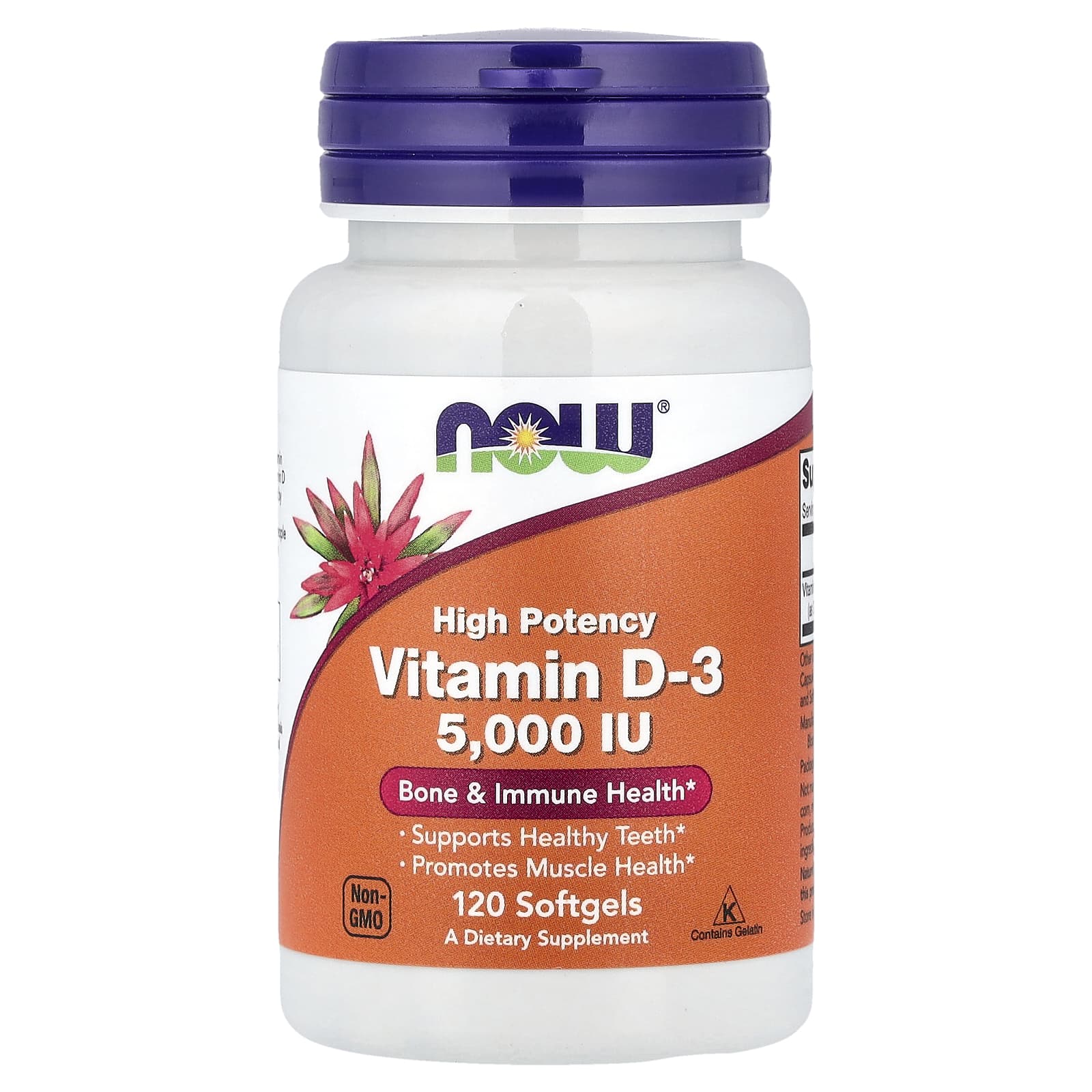 NOW Foods Vitamin D-3 5,000 IU